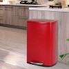 BestMassage Trash Can 13 Gallon/50L Stainless Steel Garbage Can with Removable Inner Bucket Slow-Close Lid and Odor-Proof Bin - 2 of 4