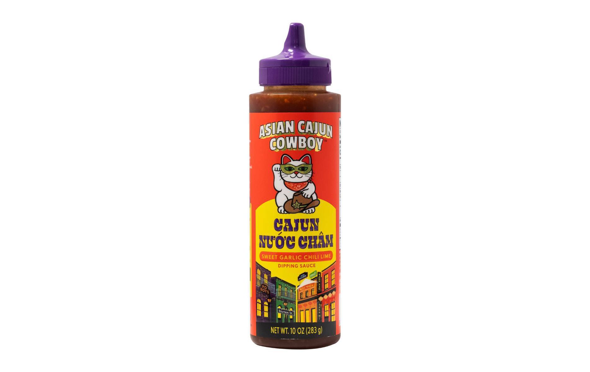 Asian Cajun Cowboy Nuoc Cham Sweet Garlic Chili Lime Dipping Sauce - 10oz