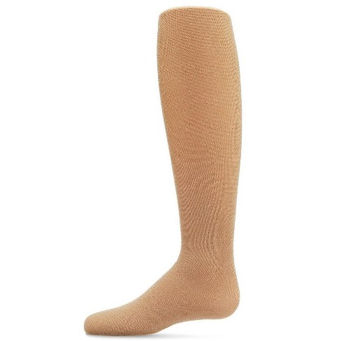 Memoi Girls Metallic Shimmer Opaque Tights Gold 4 6 Target