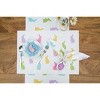 C&F Home Easter Spring Bunny Rabbit Hop Cotton Rectangle Placemats, Set of 6 - 4 of 4