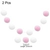 Unique Bargains Colorful Felt Ball Flexible Wear-resistant Pom Pom Garland 2 Pcs - 2 of 4
