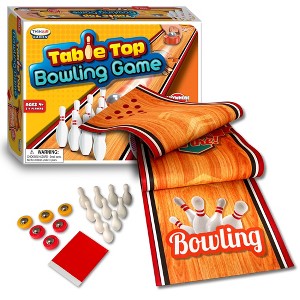 Thin Air Games Tabletop Bowling – 19pc Set, 3ft Roll-Up Alley, Family Fun 4+ - 1 of 4