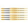 da Vinci JUNIOR Synthetics Student Brush, Synthetic, Tempera, Round, Series 303, Size 1, Pack of 6 - 2 of 3