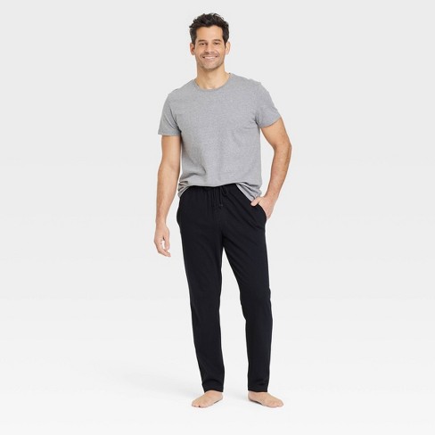 Men's Micro Flannel Jogger Pants + Henley T-shirt Pajama Set 2pc -  Goodfellow & Co™ Blue S : Target