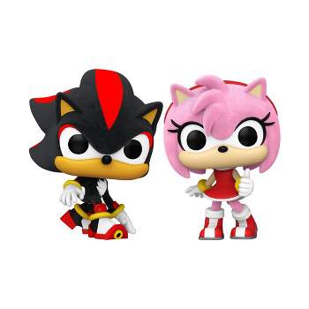 Funko POP! Games: Sonic The Hedgehog Shadow & Amy Rose Figures - 2pk