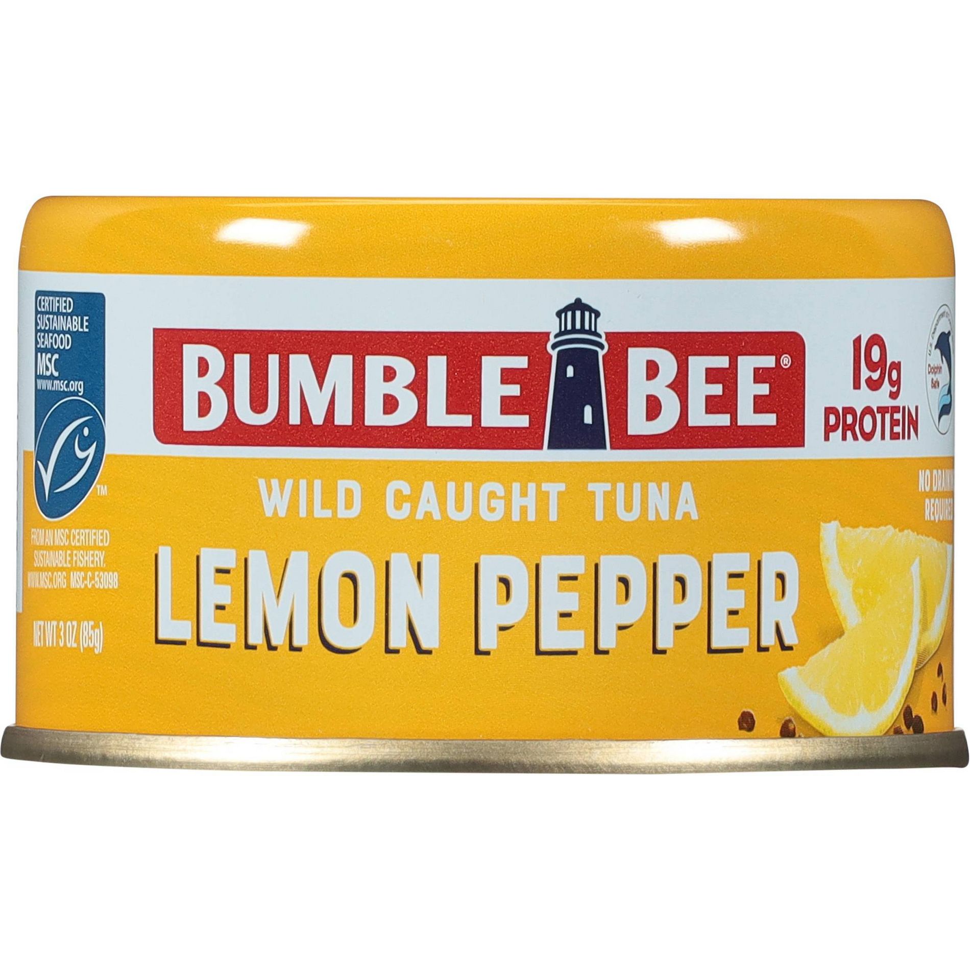 Bumble Bee Chunk Light Lemon Pepper Tuna - 3oz