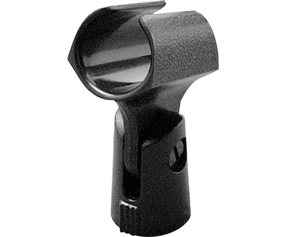 On-Stage Euro-Style Plastic Mic Clip Black