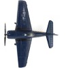 Grumman F8F Bearcat Fighter Aircraft "Blue Angels (#1-5 decals)" (1946) US Navy 1/72 Diecast Model by Hobby Master - 3 of 4