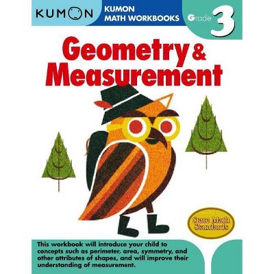 Grade 3 Geometry & Measurement - by  Kumon Publishing (Paperback)