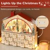 Gulches Wooden Christmas Advent Calendar House with 24 Drawers &  Lights - Battery Operated Holiday Countdown Decor for Home - 2 of 4