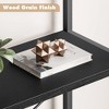 GustoWave Arched Bookshelf 5 Tier Bookcase Display Racks Tall Bookshelves Modern Storage Rack Shelf Large Wood Book Shelf for Bedroom, Living Room - 4 of 4