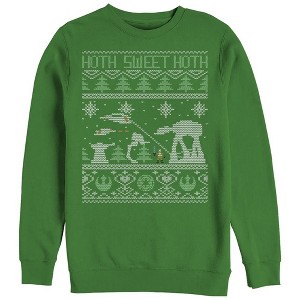 Men's Star Wars Ugly Christmas Hoth Sweet Hoth Sweatshirt - 1 of 3
