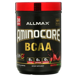 ALLMAX AMINOCORE™ BCAA, Watermelon, 0.69 lbs (315 g) - 1 of 2