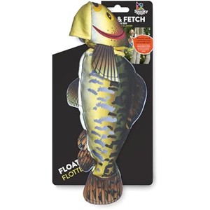 Spunky Pup Fly & Fetch Dog Toy - Durable, Floating, Interactive Bungee Launcher for Fetch and Water Play, Plush Fish - 1 of 1