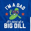 Men's - Instant Message - Dad Kind Of Big Dill Short Sleeve Graphic T-Shirt - 2 of 4