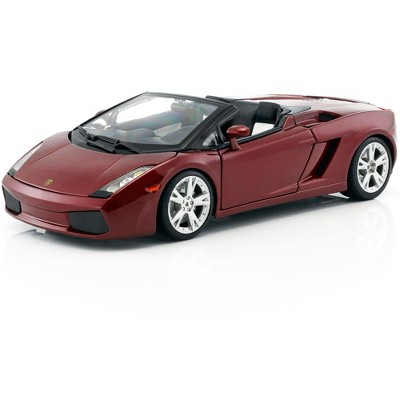 Maisto Lamborghini Gallardo Spyder 1 18 Diecast Modele de voiture Bourgogne in Guadeloupe at 69 Rating 5