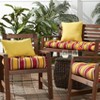 Kensington Garden 2pk 17"x17" Square Outdoor Throw Pillows - 3 of 4