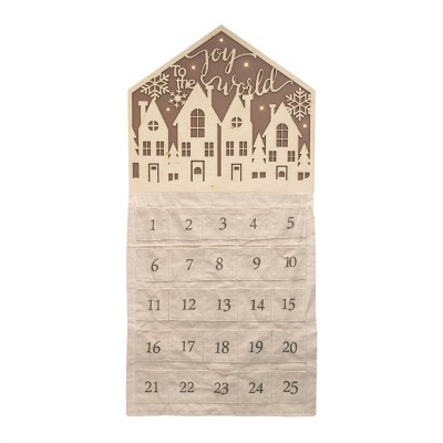 LED Joy to the World Christmas Countdown 34.5"H