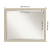 Amanti Art Lila Beveled Wood Framed Bathroom Vanity Wall Mirror - 3 of 4
