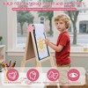 Kinder King Kids Art Easel Double-Sided Art Easel with Whiteboard and Chalkboard for Painting - 3 of 4