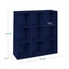 Best Choice Products 9-Cube Bookshelf, 13.5in Display Storage System, Organizer w/ Removable Back Panels - 2 of 4