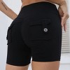 DOMETOUR Women’s High Waist Sports Short with Pocket - 4 of 4