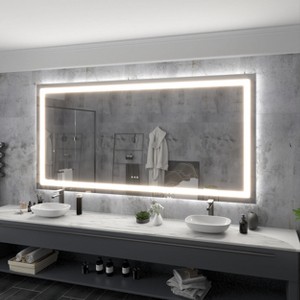 LED Front Light and Backlit Mirror - 1 of 4