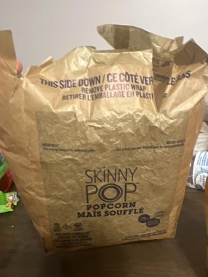 Save on SkinnyPop Popcorn Sea Salt Microwave Bags Family Pack - 12 ct Order  Online Delivery