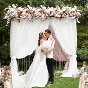 GustoWave 8.2FT Metal Arch Backdrop Stand, Square Metal Arch-for Ballon Flowers, Wedding Arch Photography Decoration Stand - 4 of 4