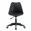 NicBex Home Office Chair with Adjustable Height Modern Rotatable Engineering Plastic Computer Chair with 5 Wheels for Office, Study, Bedroom - 3 of 4