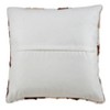 Saro Lifestyle Poly Filled Patchwork Goat Fur Throw Pillow - 2 of 3