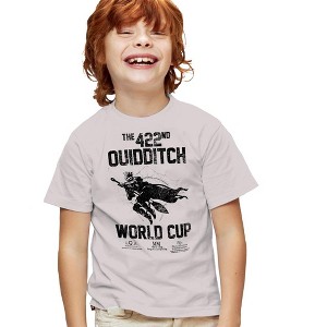 Harry Potter World Cup Kids T-Shirt For Youth Silver - 1 of 4