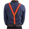INSPIRE CHIC Elastic Y Shape Back Adjustable Metal Clamps Suspenders - 2 of 3