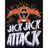 Girl's The Incredibles Jack-Jack Attack Distressed T-Shirt - 2 of 4