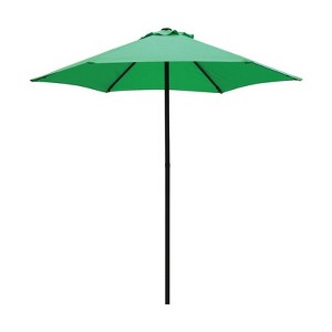 Living Accents 7.5 ft. Green Market Umbrella - 1 of 1