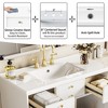 Dexmalle 36''Solid Wood Frame Bathroom Storage Cabinet - 4 of 4