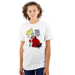 Christmas Member of Naughty List Graphic T Shirt Men or Women Brisco Brands - 1 of 4