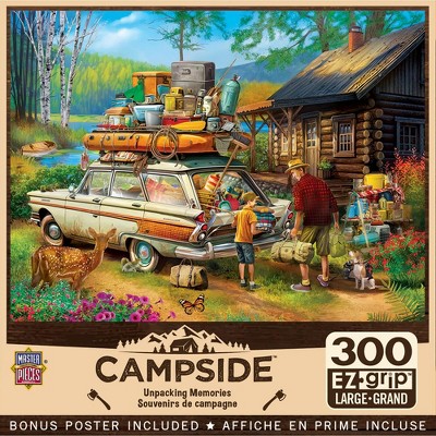 MasterPieces Campside - Unpacking Memories 300 Piece EZ Grip Puzzle
