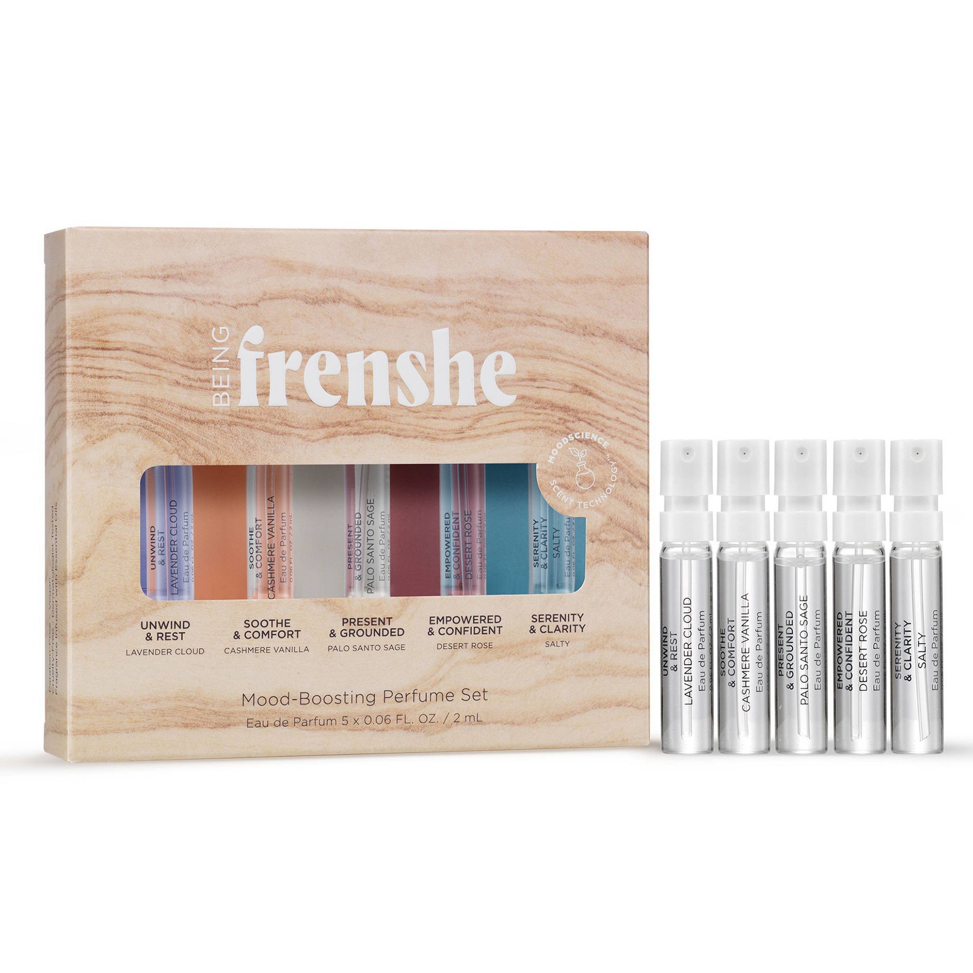 Being Frenshe Mood Boosting Perfume Discovery Set - 3 fl oz/5ct