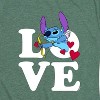Women's - Lilo and Stitch - Love Cupid Stitch Short Sleeve Graphic T-Shirt - 2 of 4