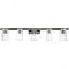 Livex Lighting Clarion 5 - Light Vanity in  Black Chrome - 3 of 4