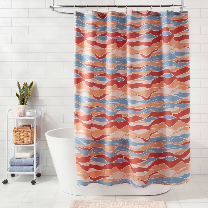 Topography Shower Curtain - Room Essentials&#8482;, 3 of 6