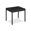 Lirago Kids Wood Table and 2 Chairs Children Activity Table Toddler Furniture Set for Creative Play and Learning Black - 3 of 4