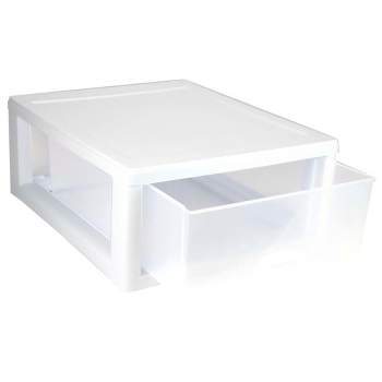 Sterilite Small Box Modular Stacking Storage Drawer Container Closet (6  Pack) - Bed Bath & Beyond - 35357045