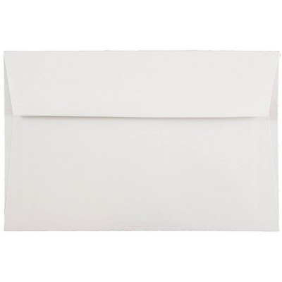 Jam Paper Invitation Envelopes 5 75 X 8 75 White Bulk 500 Box d Target