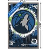 Trends International NBA Minnesota Timberwolves - Maximalist Logo 23 Framed Wall Poster Prints - 3 of 4