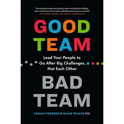 Good Team, Bad Team - by  Sarah Thurber & Blair Miller (Paperback)