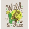 Wild and Free Western Icons Adult Long Sleeve Hoodie - 2 of 2