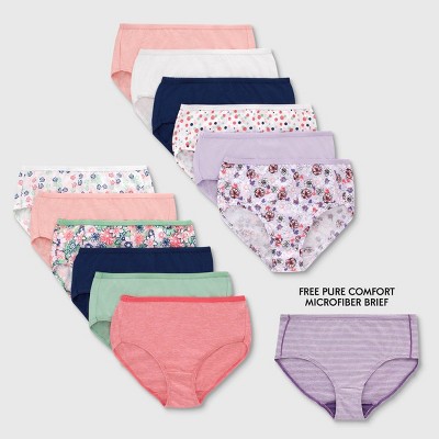 Hanes Girls' 12pk Briefs