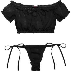 Avidlove Women's Daisy Lingerie Bra Panty Set 2 Pieces Lingerie Set ...